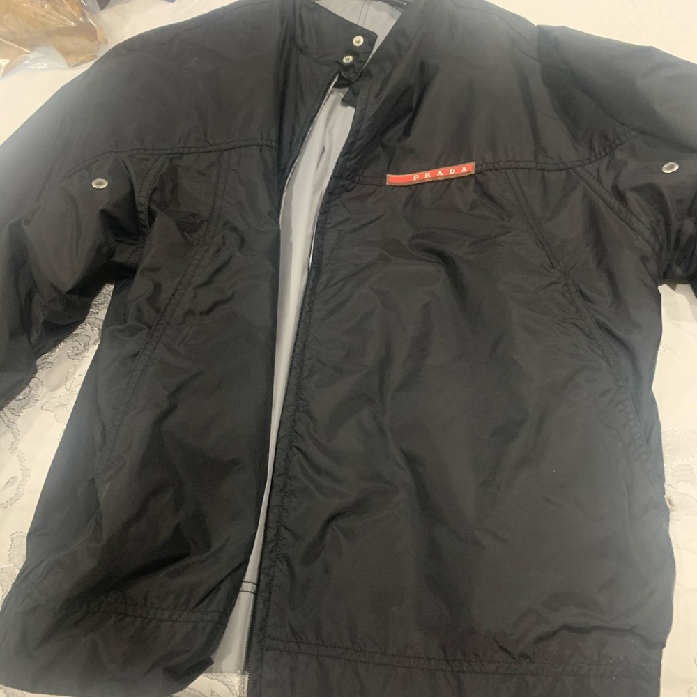 Prada reversible wind breaker